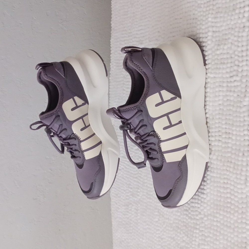 UGG Purple Platform Sneakers